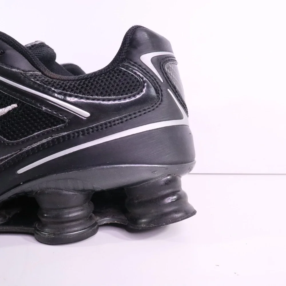 Nike Shox Turbo Black/Metallic Silver 331151-001 Mens Running Shoe Size 10